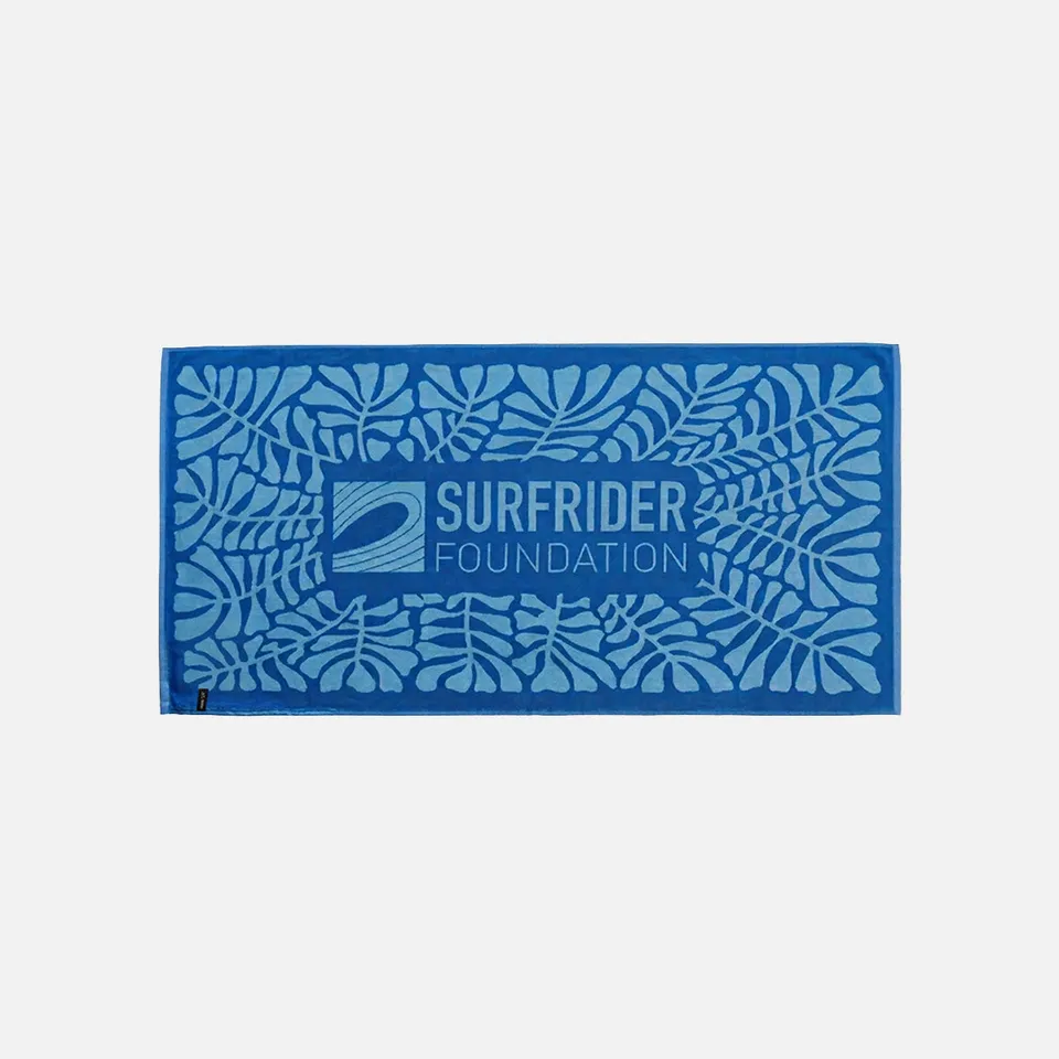 slowtide-surfrider-woven-towel-serviette-de-plage-ditoriale-surfrider-foundation image 1