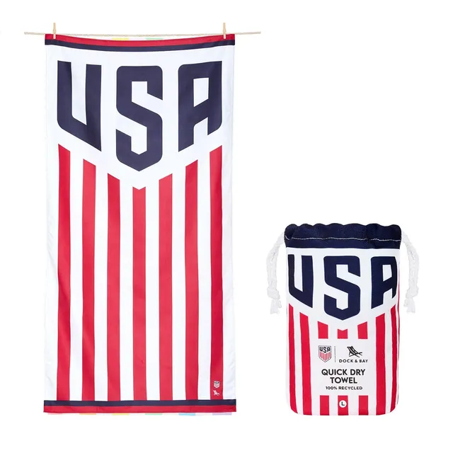 dock-bay-beach-towel-range-single-serviette-de-plage-quick-dry-en-microfibre-rec image 1