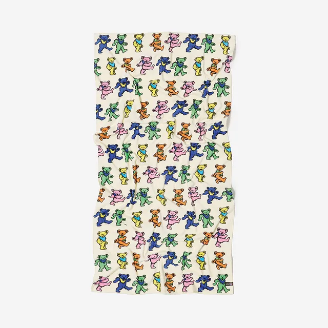 slowtide-dancing-bears-beach-towel-serviette-de-plage-grateful-dead-x-slowtide-v image 1