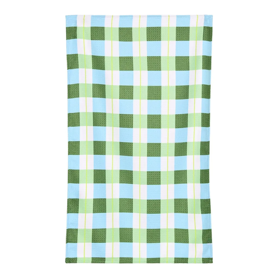 dock-bay-tea-towel-quick-dry-single-torchon-de-cuisine-gaufr-s-chage-rapide-sans image 1