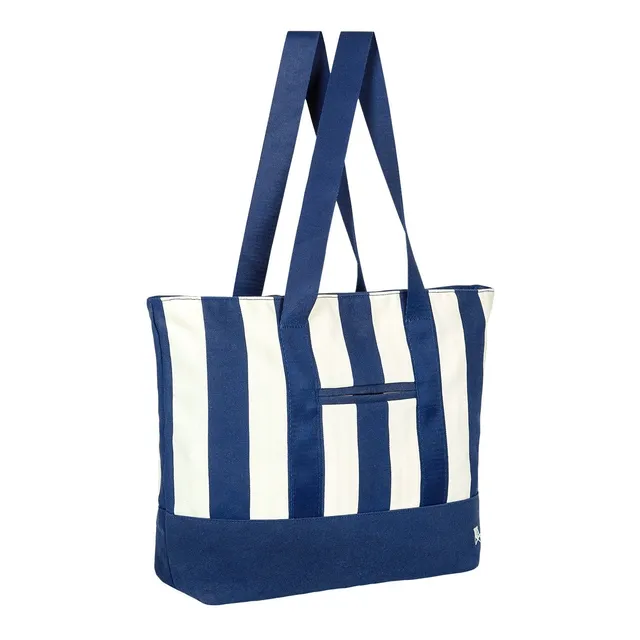 dock-bay-canvas-beach-bag-sac-de-plage-en-toile-whitsunday-blue-grande-contenanc image 1