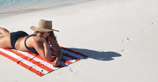 dock-bay-quick-dry-towel-cabana-waikiki-coral-serviette-de-plage-s-chage-rapide image 1