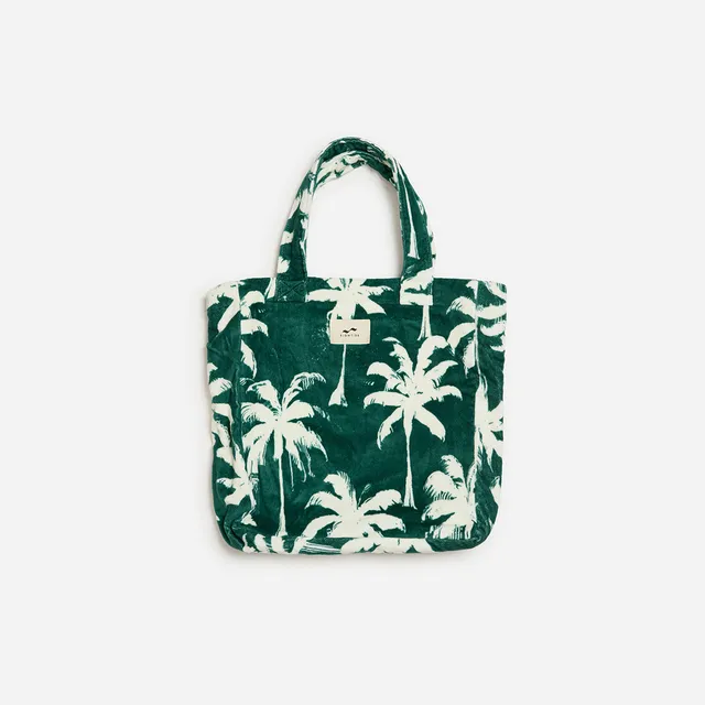 slowtide-luca-terry-tote-sac-fourre-tout-ponge-en-coton-durable-vert-kale-grand- image 1