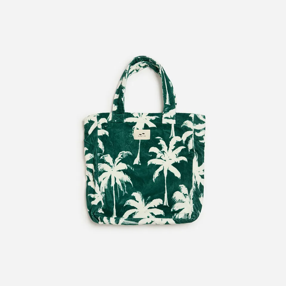 slowtide-luca-terry-tote-sac-fourre-tout-ponge-en-coton-durable-vert-kale-grand- image 1