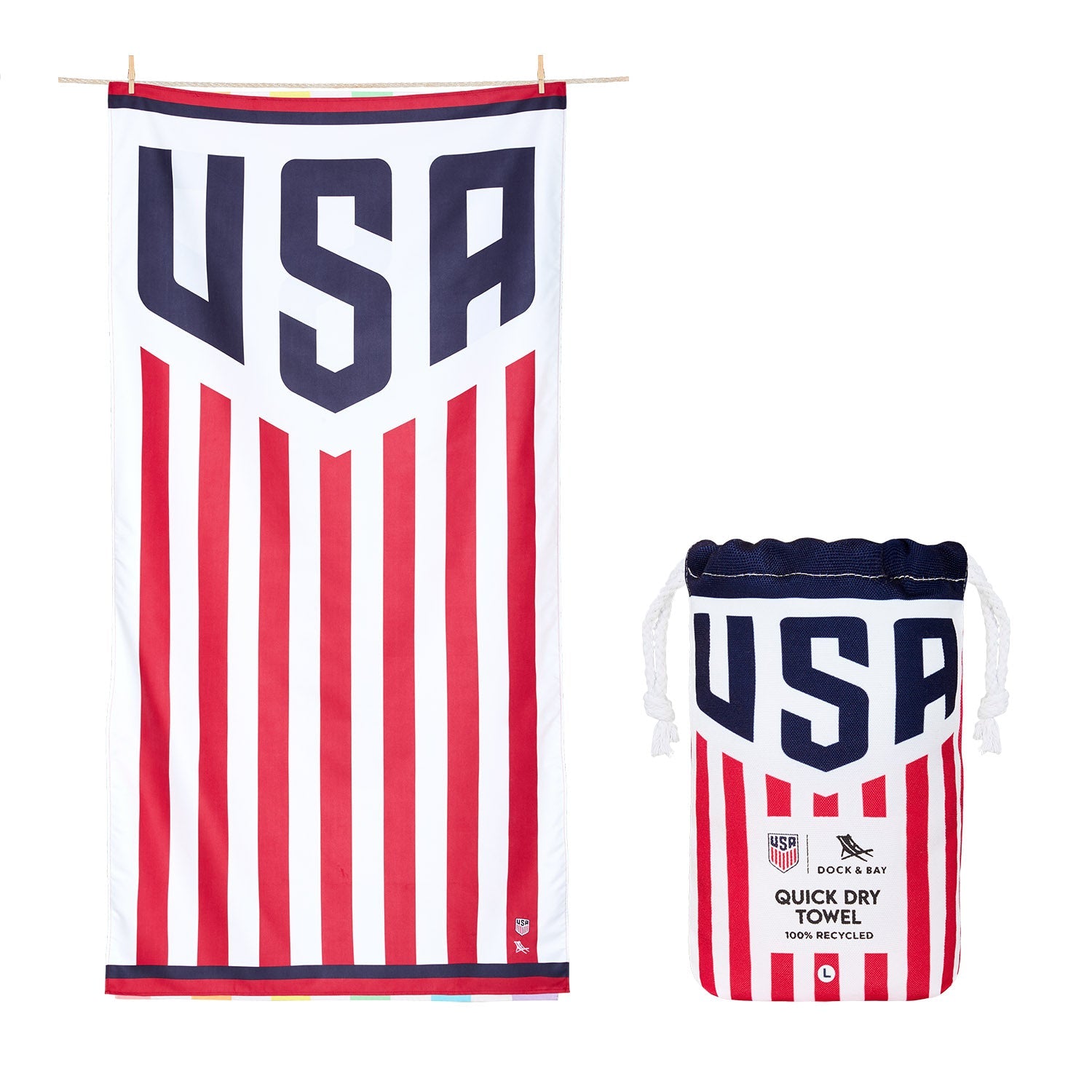 dock-bay-beach-towel-range-single-serviette-de-plage-quick-dry-en-microfibre-rec image 1