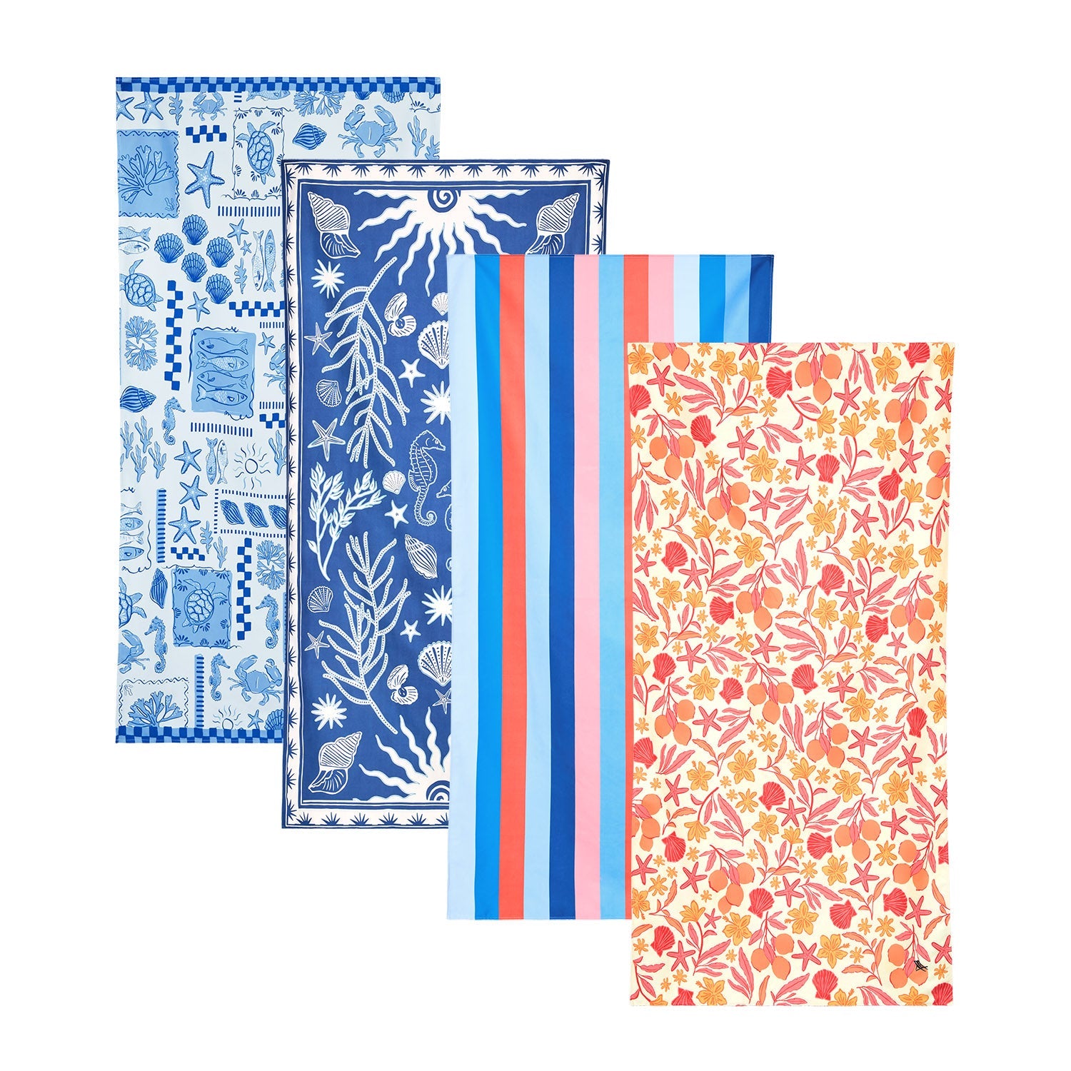 dock-bay-serviettes-de-plage-s-chage-rapide-gamme-beach-towel-lot-de-4-serviette image 8