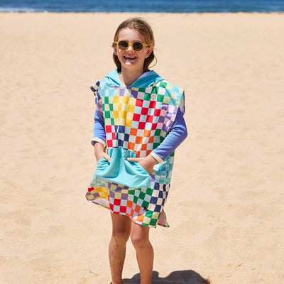 dock-bay-poncho-enfant-check-me-out-poncho-de-bain-et-plage-enfant-quick-dry-tai image 2