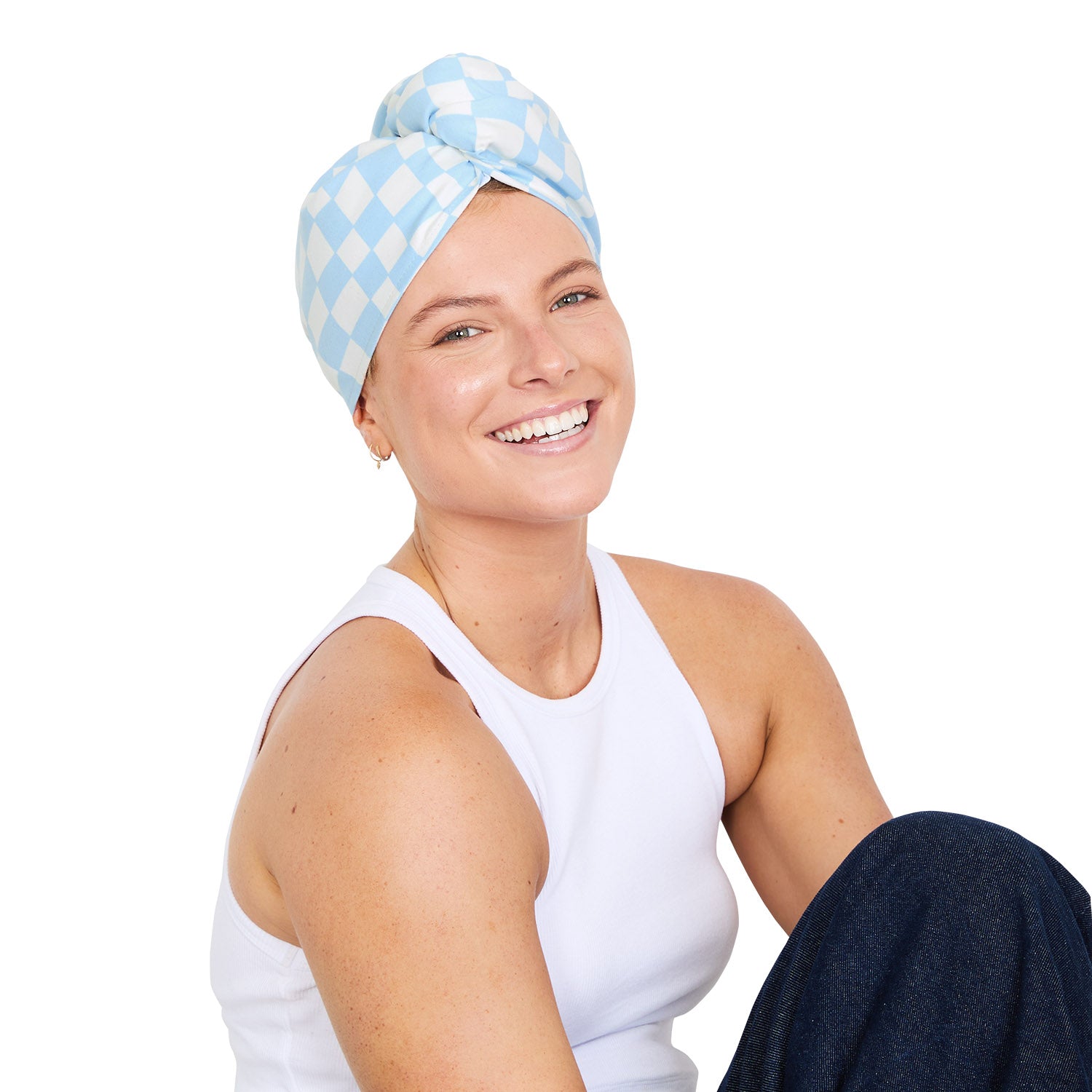dock-bay-hair-wrap-surf-check-turban-microfibre-recycl-dryq-pour-cheveux-s-chage image 6
