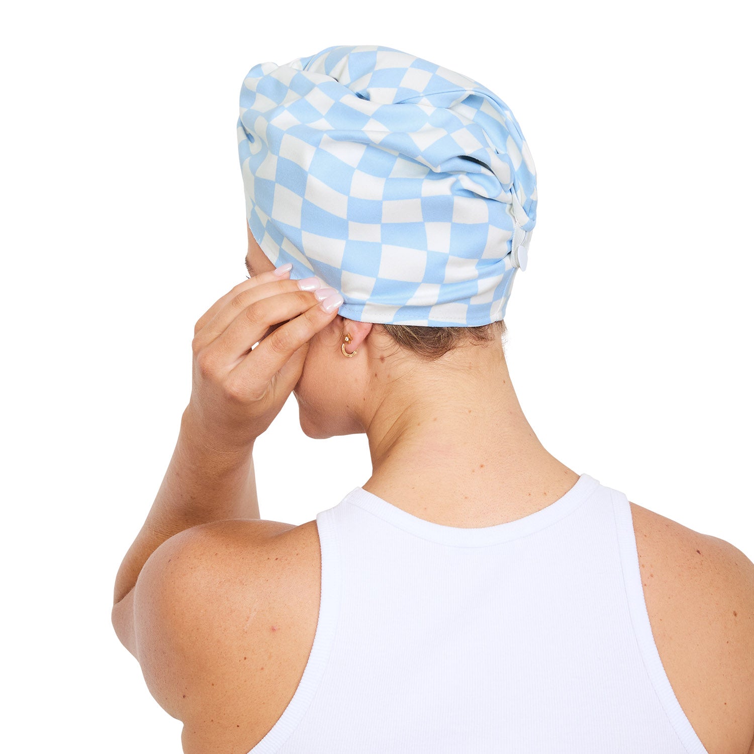 dock-bay-hair-wrap-surf-check-turban-microfibre-recycl-dryq-pour-cheveux-s-chage image 8