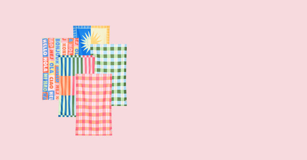dock-bay-tea-towel-picky-bits-lot-de-5-torchons-gaufr-s-en-coton-recycl-motifs-a image 1