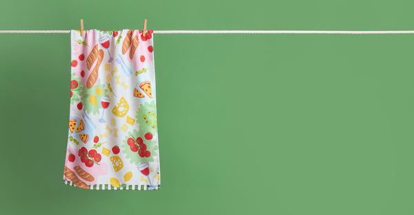 dock-bay-tea-towel-wine-dine-torchon-microfibre-gaufr-motif-vin-cadeau-amateur-d image 1